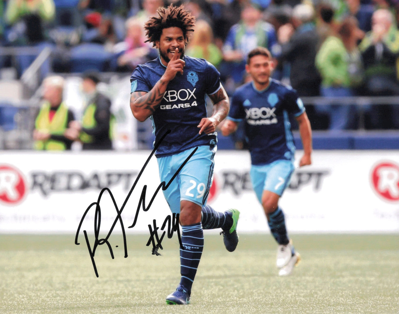 Roman Torres Autographed 8x10 Photo Seattle Sounders SKU #244188
