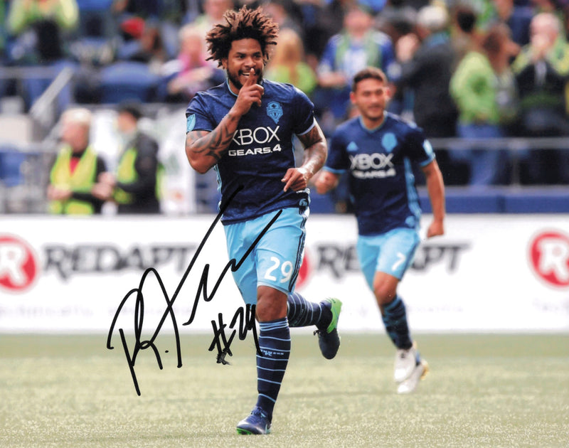 Roman Torres Autographed 8x10 Photo Seattle Sounders SKU #244188