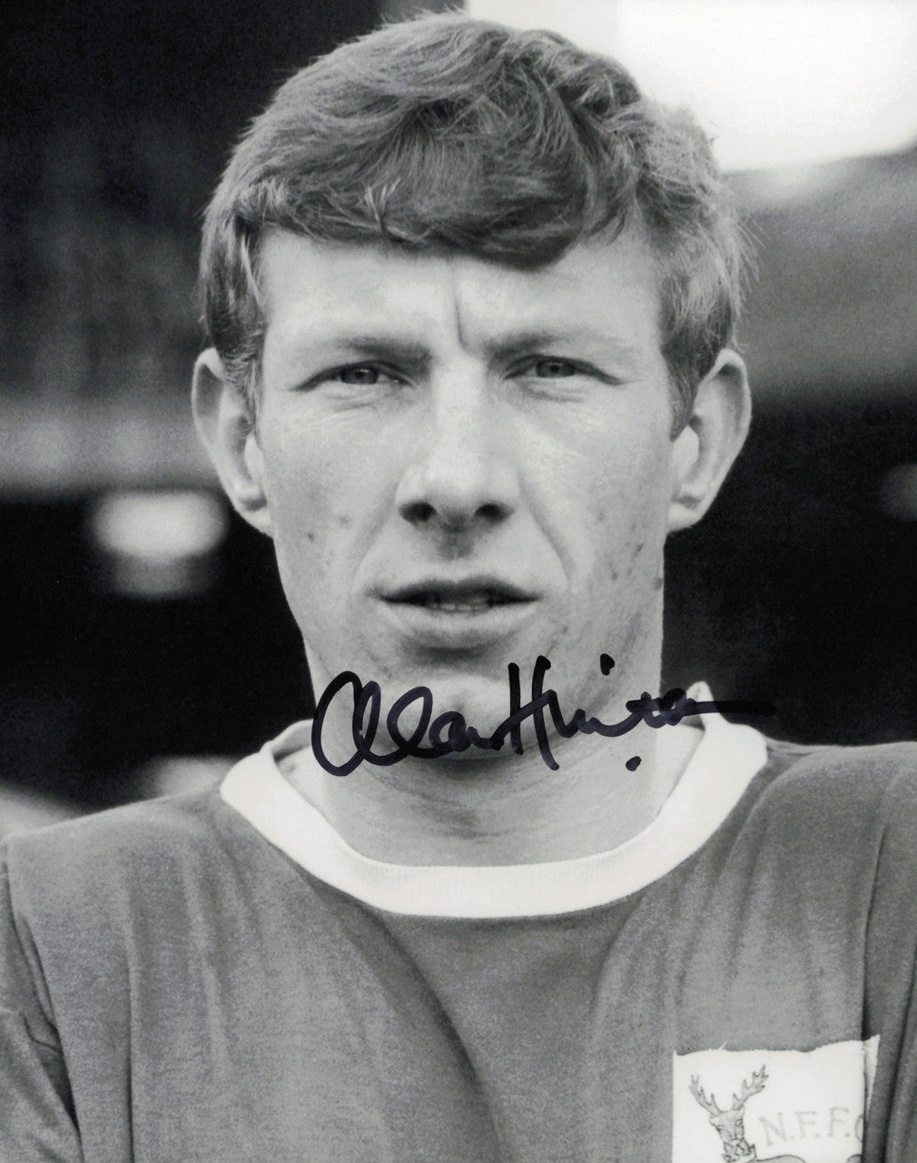 Alan Hinton Autographed 8x10 Photo England National Football Team SKU #244199