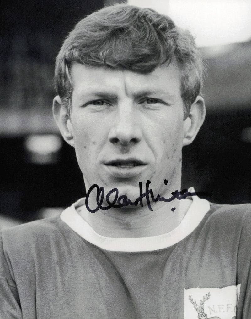 Alan Hinton Autographed 8x10 Photo England National Football Team SKU #244199