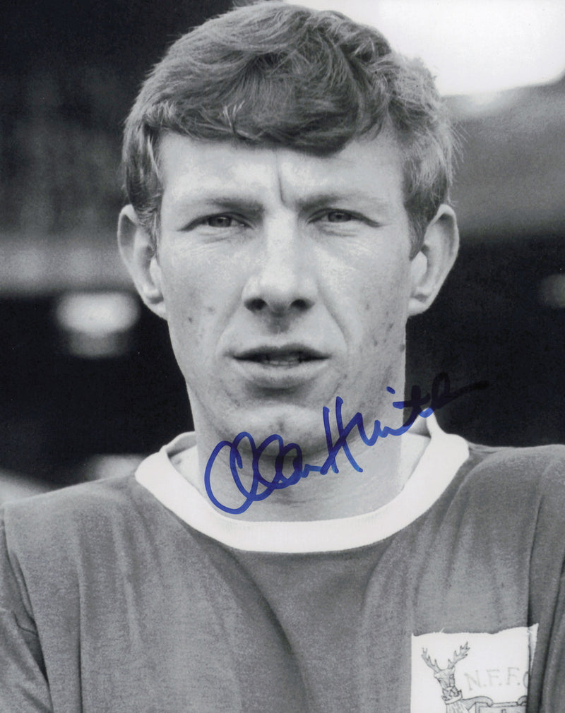 Alan Hinton Autographed 8x10 Photo England National Football Team SKU #244201