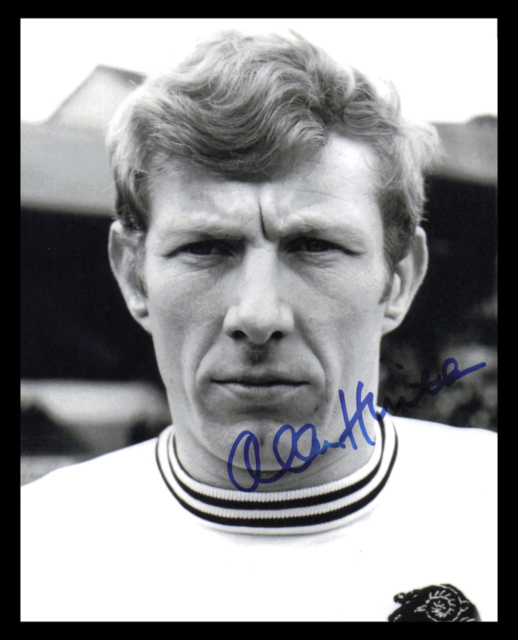 Alan Hinton Autographed 8x10 Photo England National Football Team SKU #244204