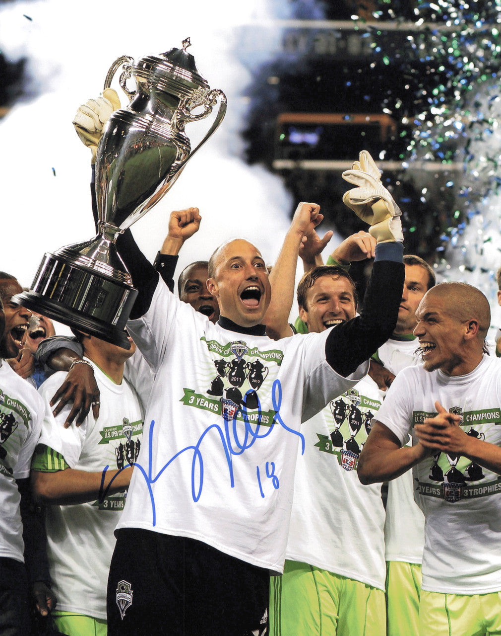 Kasey Keller Autographed 8x10 Photo Seattle Sounders SKU #244229