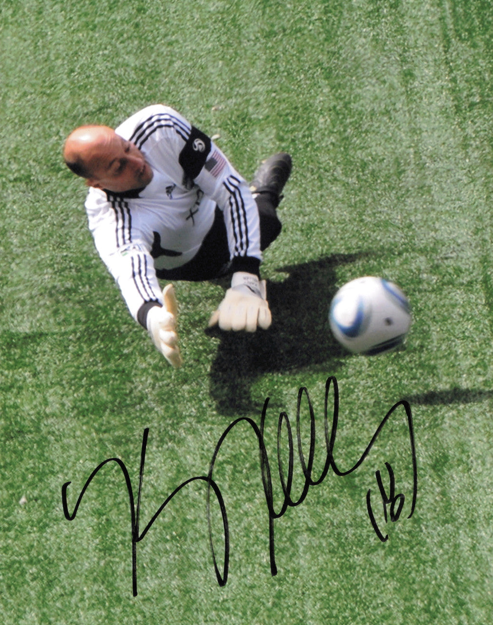 Kasey Keller Autographed 8x10 Photo Seattle Sounders SKU #244235