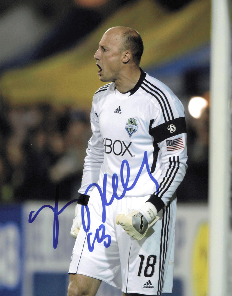 Kasey Keller Autographed 8x10 Photo Seattle Sounders SKU #244238