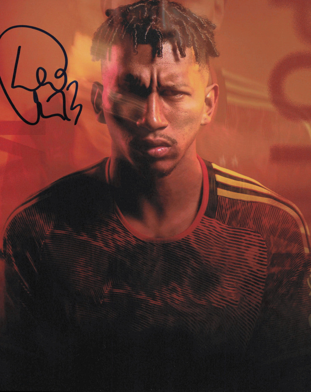 Leonardo Leo Chu Autographed 8x10 Photo Seattle Sounders SKU #244258
