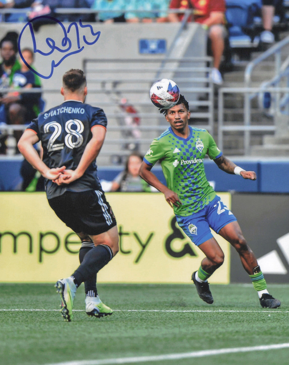 Leonardo Leo Chu Autographed 8x10 Photo Seattle Sounders SKU #244259