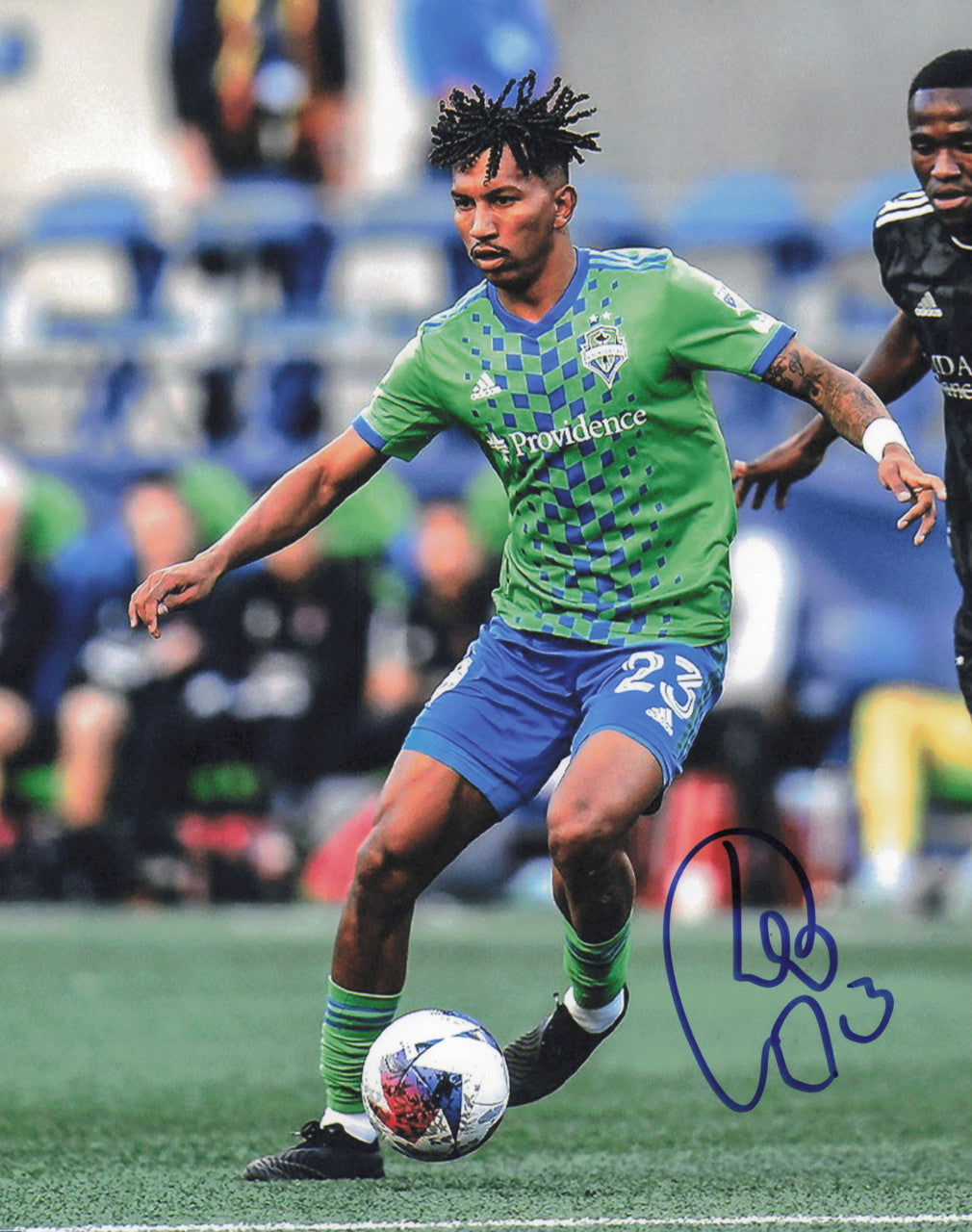 Leonardo Leo Chu Autographed 8x10 Photo Seattle Sounders SKU #244261