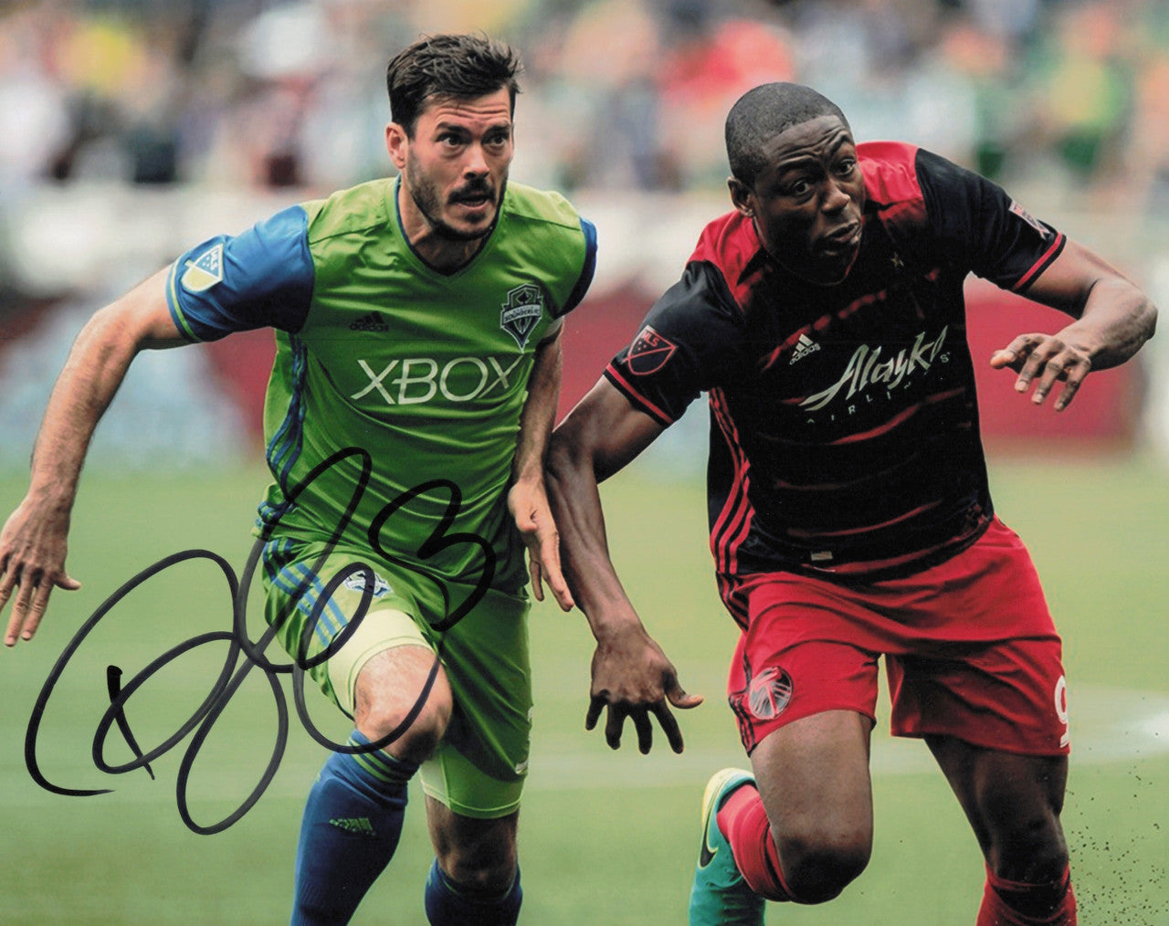 Brad Evans Autographed 8x10 Photo Seattle Sounders SKU #244273