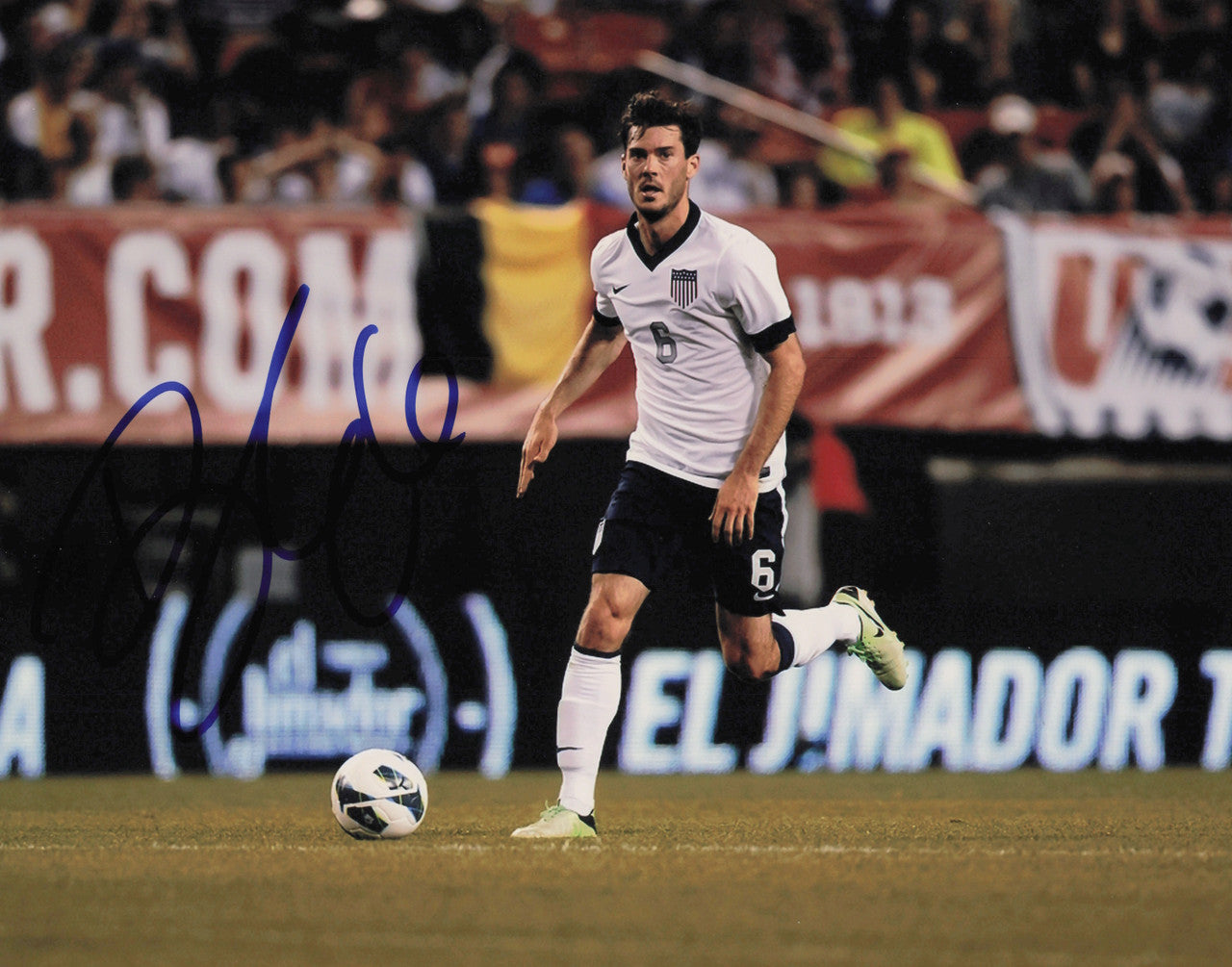 Brad Evans Autographed 8x10 Photo Team USA Men's National Soccer Team SKU #244280