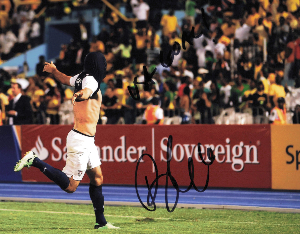 Brad Evans Autographed 8x10 Photo Team USA Men's National Soccer Team SKU #244282