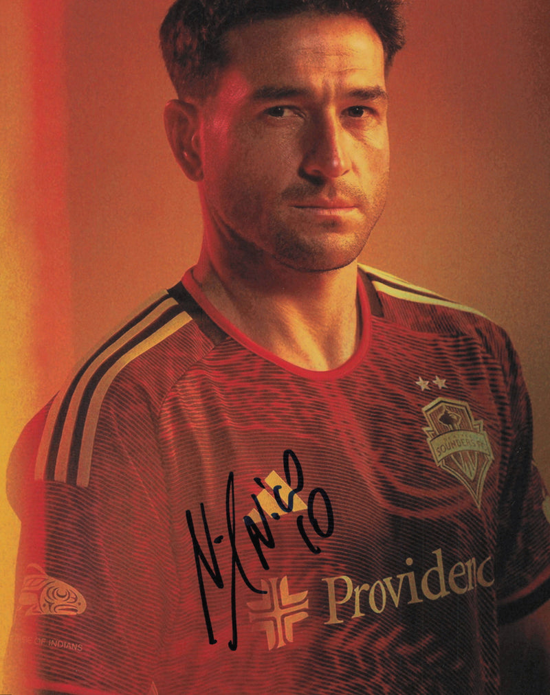 Nicolas Nico Lodeiro Autographed 8x10 Photo Seattle Sounders SKU #244318