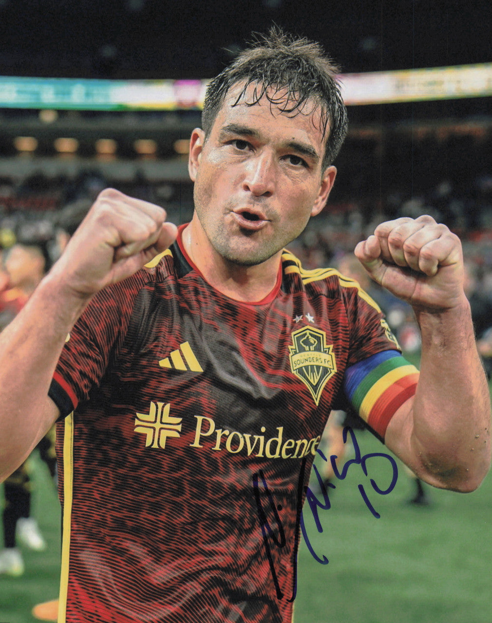 Nicolas Nico Lodeiro Autographed 8x10 Photo Seattle Sounders SKU #244319