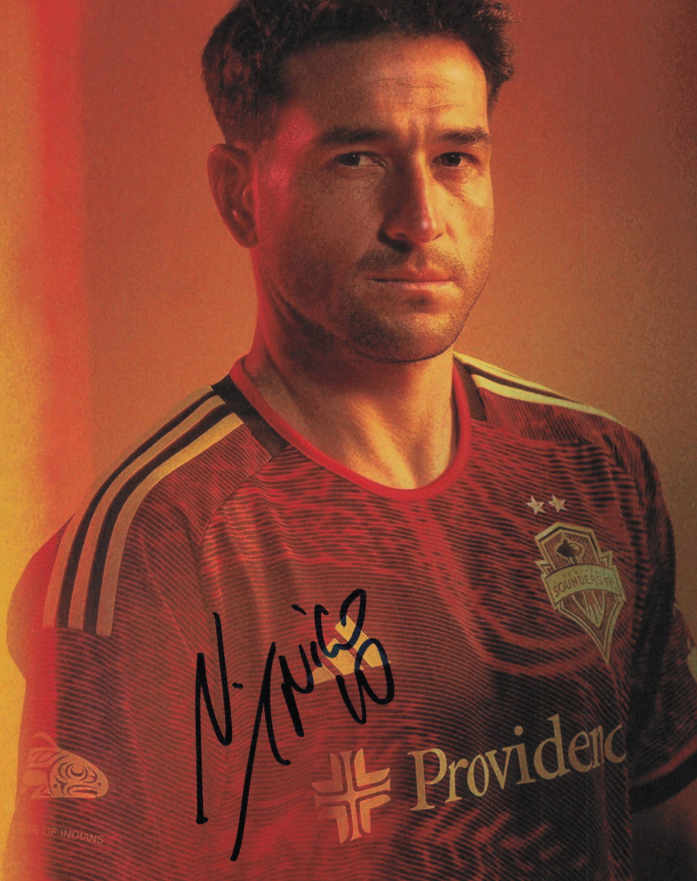 Nicolas Nico Lodeiro Autographed 8x10 Photo Seattle Sounders SKU #244322