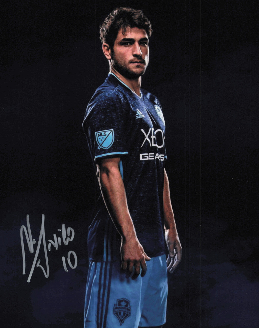 Nicolas Nico Lodeiro Autographed 8x10 Photo Seattle Sounders SKU #244326