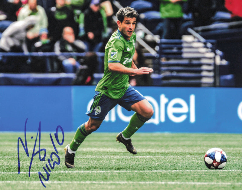 Nicolas Nico Lodeiro Autographed 8x10 Photo Seattle Sounders SKU #244331