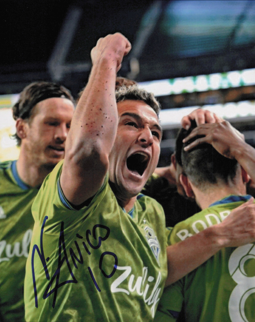 Nicolas Nico Lodeiro Autographed 8x10 Photo Seattle Sounders SKU #244335