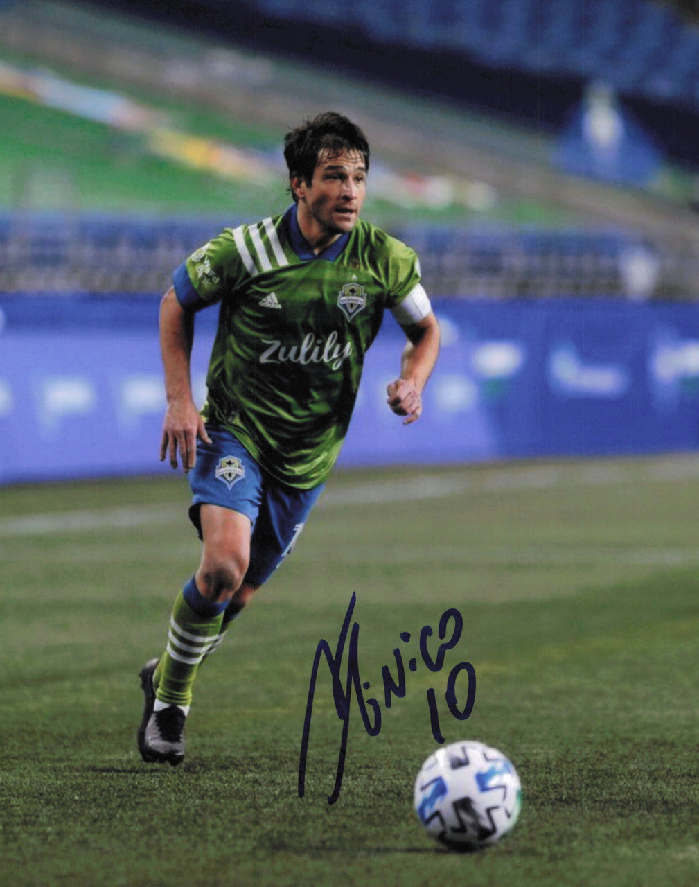 Nicolas Nico Lodeiro Autographed 8x10 Photo Seattle Sounders SKU #244337