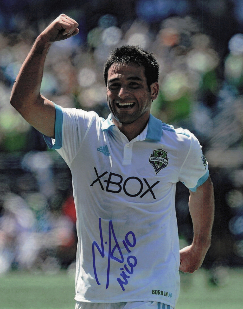 Nicolas Nico Lodeiro Autographed 8x10 Photo Seattle Sounders SKU #244343
