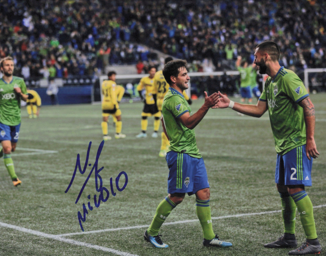 Nicolas Nico Lodeiro Autographed 8x10 Photo Seattle Sounders SKU #244344