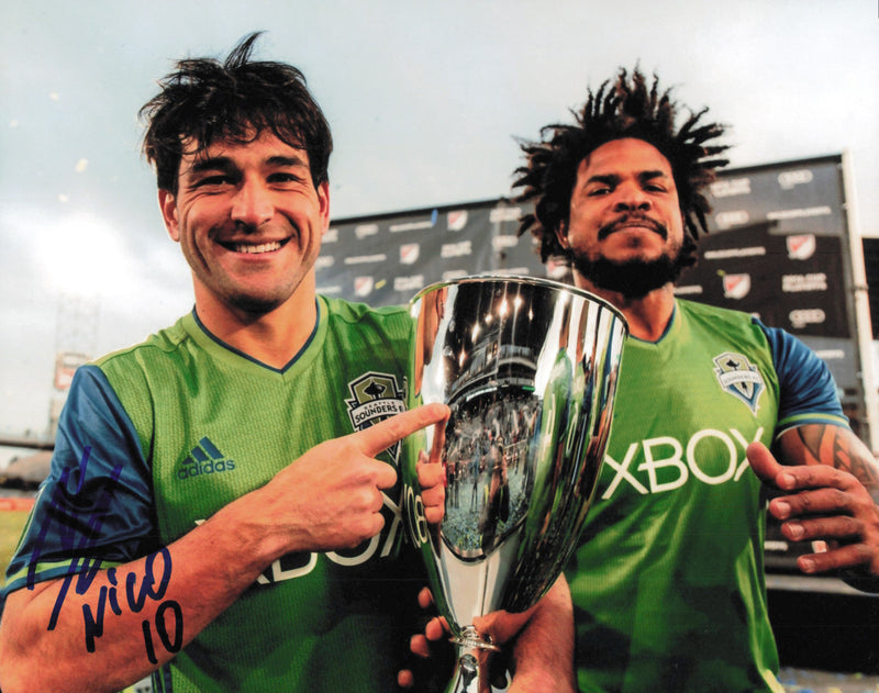 Nicolas Nico Lodeiro Autographed 8x10 Photo Seattle Sounders SKU #244348