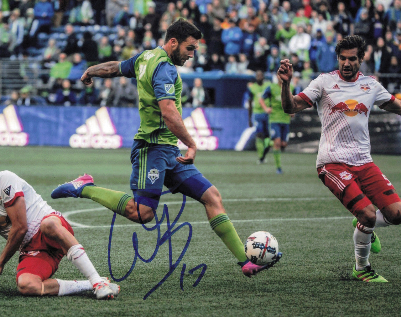 Will Bruin Autographed 8x10 Photo Seattle Sounders SKU #244357