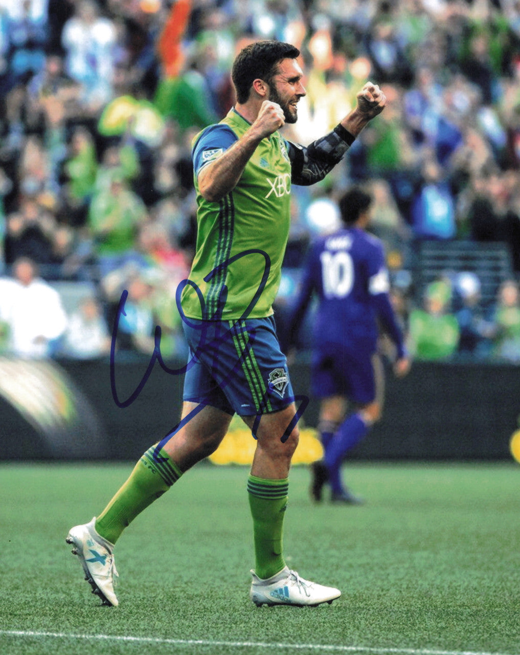 Will Bruin Autographed 8x10 Photo Seattle Sounders SKU #244360