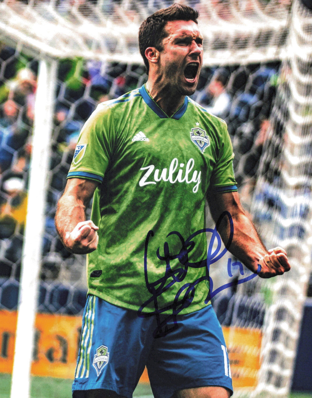 Will Bruin Autographed 8x10 Photo Seattle Sounders SKU #244361