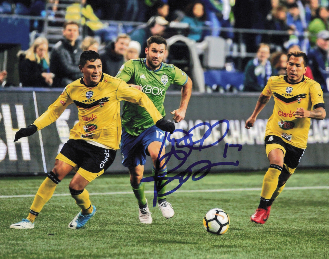 Will Bruin Autographed 8x10 Photo Seattle Sounders SKU #244362