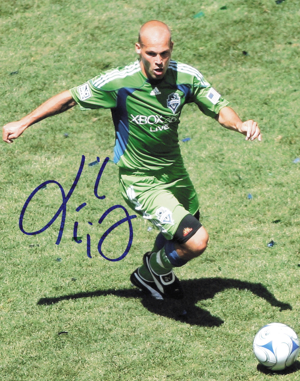 Freddie Ljungberg Autographed 8x10 Photo Seattle Sounders SKU #244386