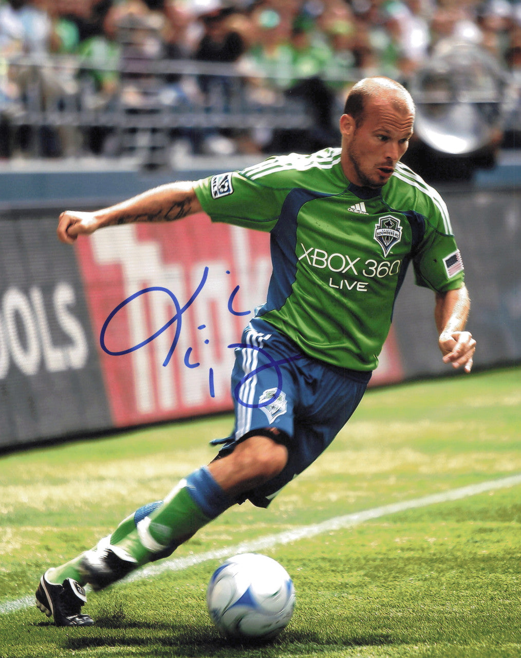 Freddie Ljungberg Autographed 8x10 Photo Seattle Sounders SKU #244388