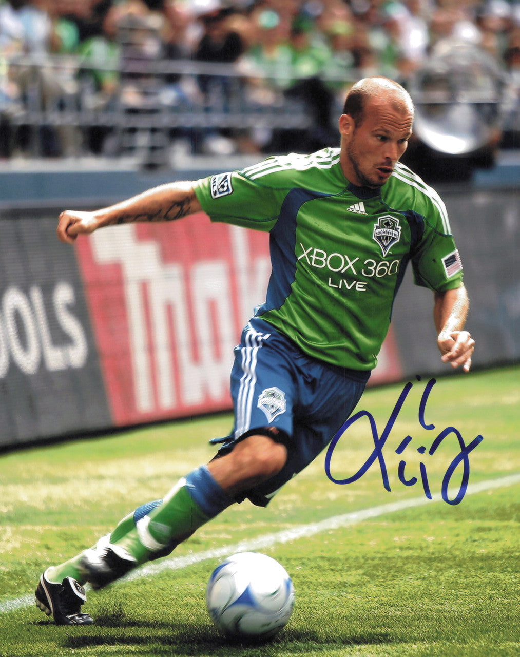 Freddie Ljungberg Autographed 8x10 Photo Seattle Sounders SKU #244389