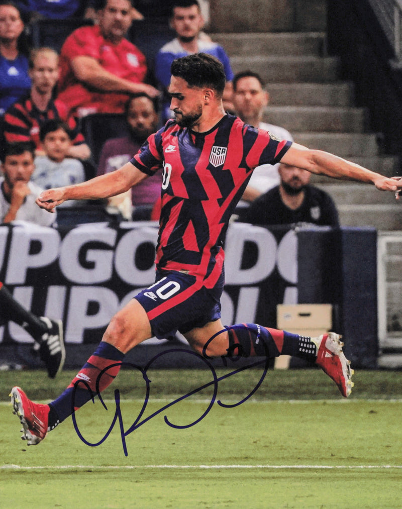 Cristian Roldan Autographed 8x10 Photo Team USA Men's National Soccer Team SKU #244413