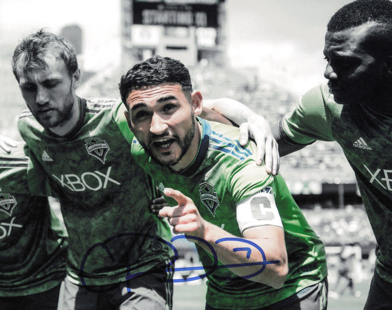 Cristian Roldan Autographed 8x10 Photo Seattle Sounders SKU #244425