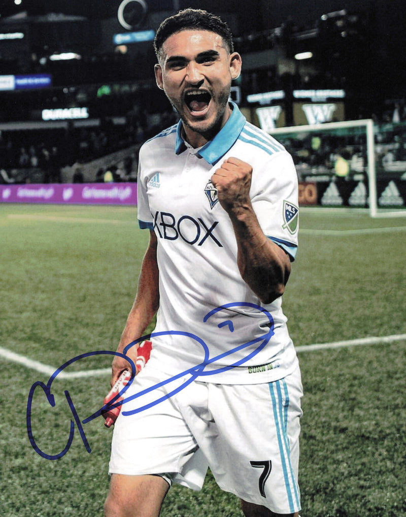 Cristian Roldan Autographed 8x10 Photo Seattle Sounders SKU #244429