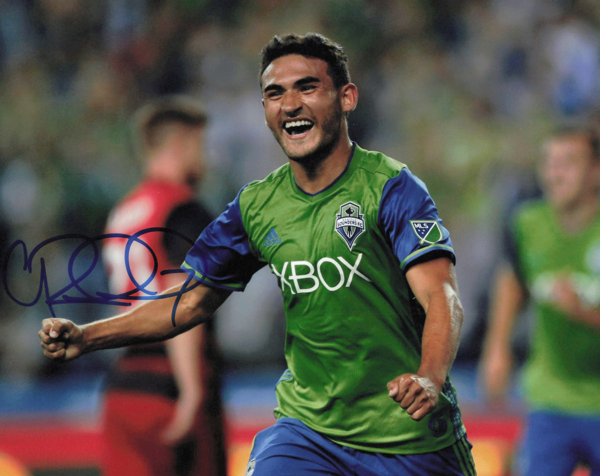 Cristian Roldan Autographed 8x10 Photo Seattle Sounders SKU #244443