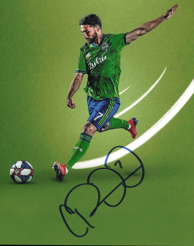 Cristian Roldan Autographed 8x10 Photo Seattle Sounders SKU #244451