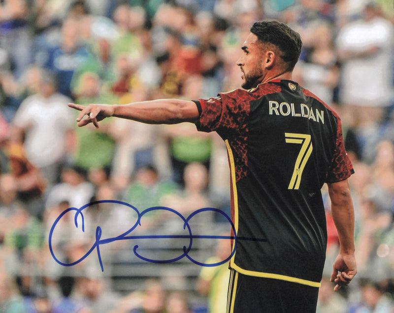 Cristian Roldan Autographed 8x10 Photo Seattle Sounders SKU #244457