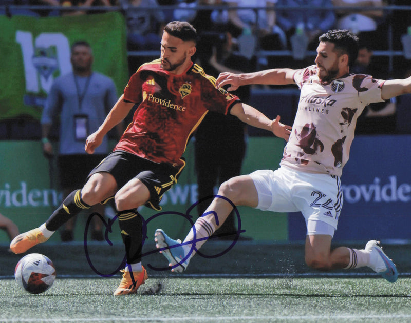 Cristian Roldan Autographed 8x10 Photo Seattle Sounders SKU #244460