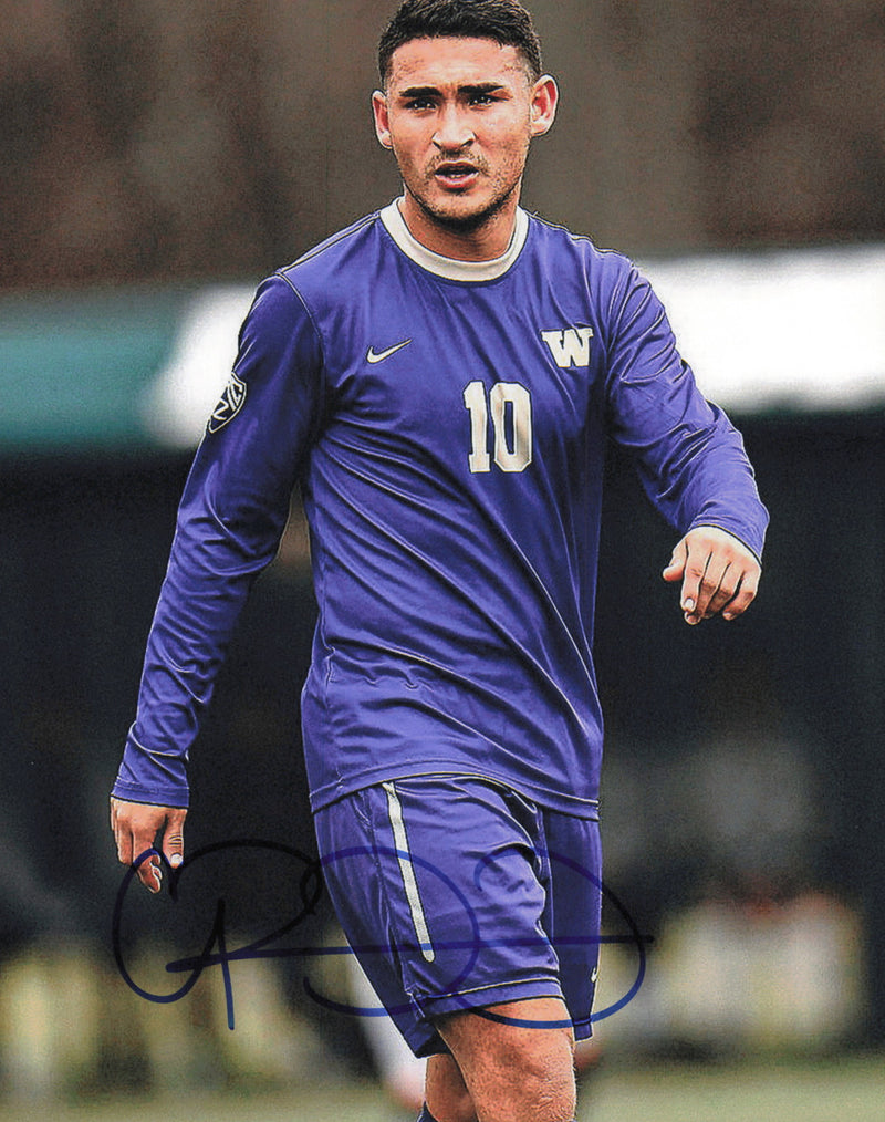 Cristian Roldan Autographed 8x10 Photo Seattle Sounders SKU #244467