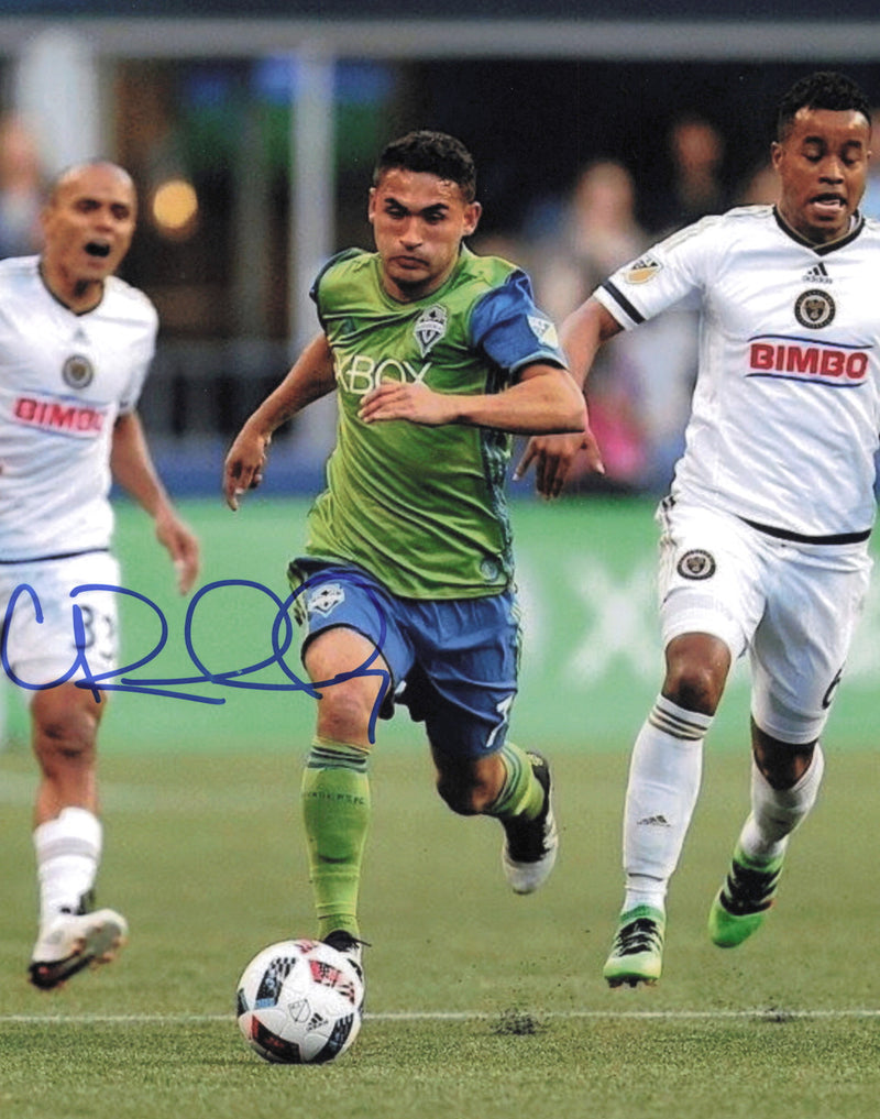 Cristian Roldan Autographed 8x10 Photo Seattle Sounders SKU #244477
