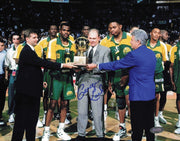George Karl Autographed 8x10 Photo Seattle Supersonics MCS Holo #87301