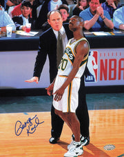 George Karl Autographed 8x10 Photo Seattle Supersonics MCS Holo #87303