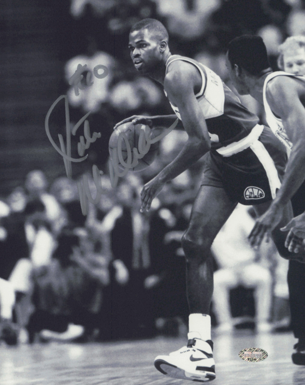 Nate McMillan Autographed 8x10 Photo Seattle Supersonics MCS Holo #87311