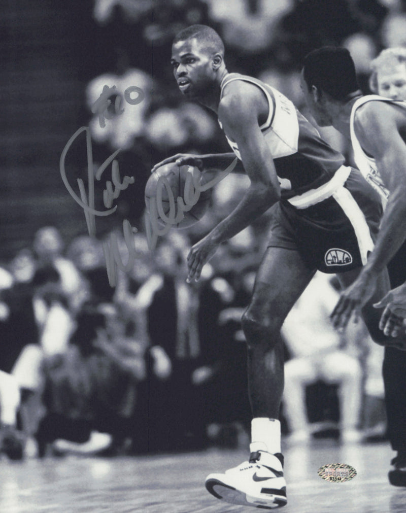 Nate McMillan Autographed 8x10 Photo Seattle Supersonics MCS Holo #87311