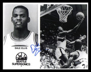 Dale Ellis Autographed 8x10 Photo Seattle Supersonics MCS Holo #87321
