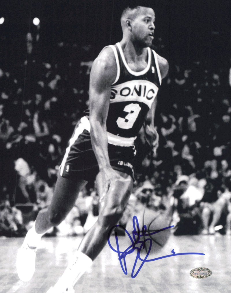 Dale Ellis Autographed 8x10 Photo Seattle Supersonics MCS Holo #87323