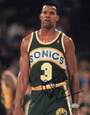 Dale Ellis Autographed 8x10 Photo Seattle Supersonics MCS Holo #87324