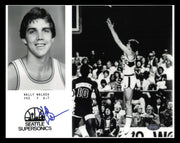 Wally Walker Autographed 8x10 Photo Seattle Supersonics MCS Holo #87327