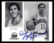 Dick Snyder Autographed 8x10 Photo Seattle Supersonics MCS Holo #87329